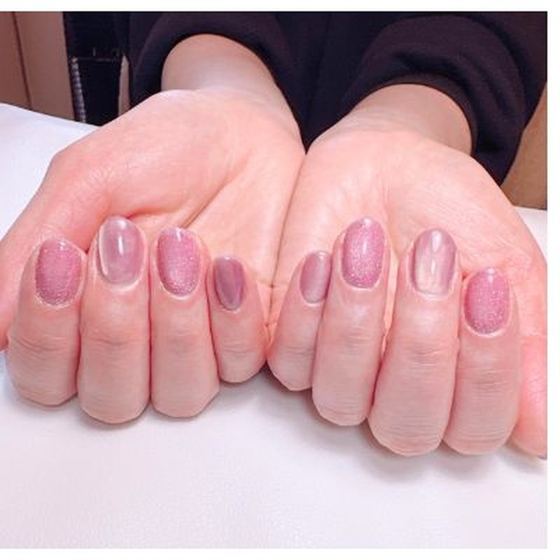 八戸市 nail room an お客様の声1 S.K様 59歳 八戸市のネイル仕上がり