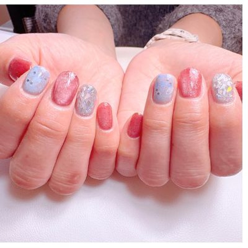 八戸市 nail room an お客様の声3 O.Y様 30代後半 八戸市のネイル仕上がり